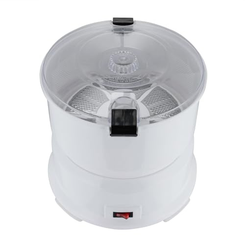 Kartoffelschälmaschine, 85W Elektrischer Kartoffelschäler mit Salatschleuder, 0,8kg Kapazität