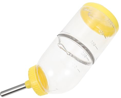 Happyyami Borraccia Per Criceti e Cincillà Da Abbeveratoio Per Piccoli Animali Design Semplice e Facile Da Pulire Accessorio Per Roditori e Cuccioli Forniture Per Animali Domestici