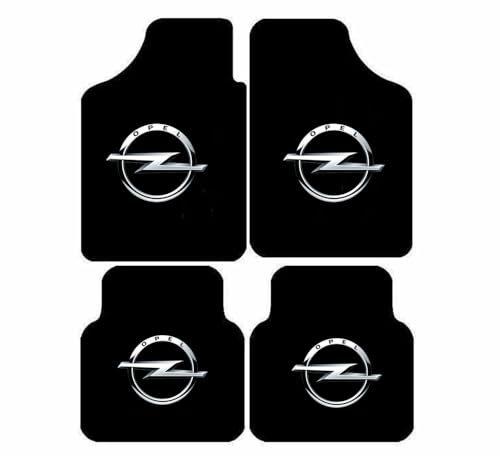 TVVXIO 4 Stück Auto Fußmatten, für OPEL Corsa C 2000-2006 Anti-rutsch Wasserdicht Vorne Hinten Automatten Bodenmatten Innenraum Auto Zubehör