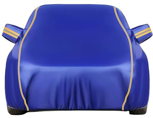 Autoabdeckung Wasserdicht für VW California T6,Autoplane Staubdicht Kratzfest UV-Schutz Vollgarage Auto Abdeckplane Winddicht Reißfest Autogarage Abdeckung passgenaue