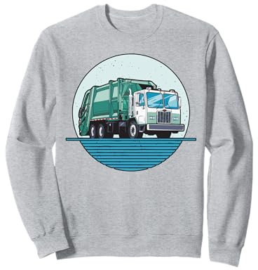 Collecteur de déchets de recyclage pour conducteur de camion à ordures Sweatshirt