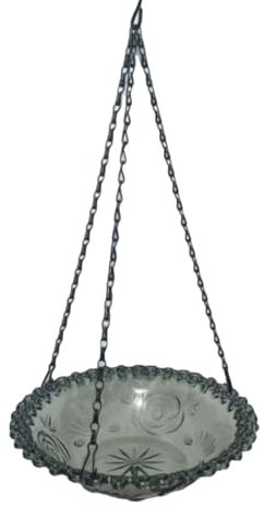 Meindin Baños para pájaros para Exteriores, baño para pájaros al Aire Libre, jaulas y Accesorios para Beber, Alimentar, Piscina, mañana, Interior, Exterior, jardín, terraza, Patio, pabellón Enrejado