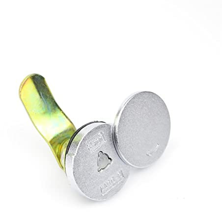 WUSHADEHANS Cupboard locks，Drawer locks，Cam lock， MSA400 Cabinet Cam Locks with Cover for Distribution Box Tin Trunk Micro Lock with Cap Special Locks 2Pcs