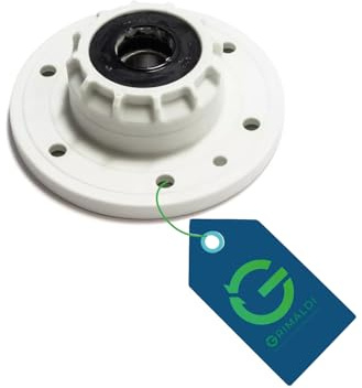 G GRIMALDI Mozzo Lavatrice con Cuscinetto 6203 ZZ Compatibile con lavatrici Candy 46005903 carica frontale foro standard supporto tamburo codice 11613070