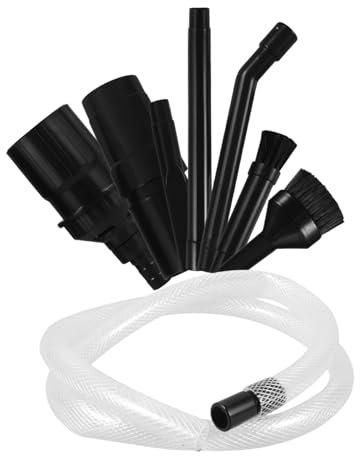 YOSADIER 1 Set Vacuum Cleaner Brush Kit with Multiple Attachments for Thorough Cleaning Compatible with Standard Hoses Durable Easy to Install Vacuum Accessories