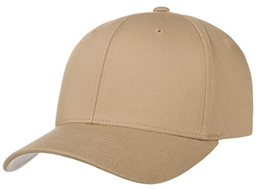 Hutshopping Spandex Flexfit Basecap Cap Fullcap (S/M (54-57) - beige)