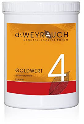 Dr. Weyrauch Nr. 4 Goldwert | 1,5 kg | Ergänzungsfuttermittel für Pferde | Mit Spurenelementen