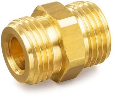DIPRA - Raccord Double Mâle 20/150 – Filetage G 1/2 – Pour Gaz Butane et Propane