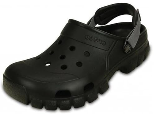 Crocs,Unisex Adulto,Offroad Sport Clog,Nero/Grafite,43-44