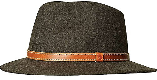 FJÄLLRÄVEN Unisex Trilby Sörmland Filt hatt Mörk oliv L