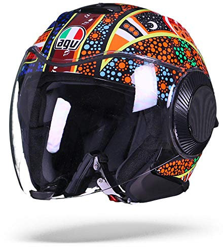 AGV Herren Orbyt Motorradhelm, Dreamtime, L