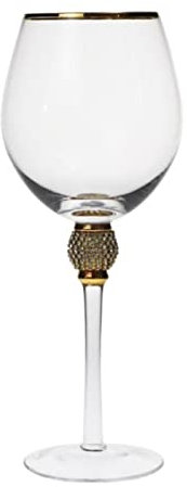 Gold Rimmed Goblet red Wine Glass Wine Set Champagne Cup Glass Cup Wine Glass