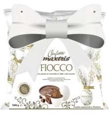 Confetto Maxtris Fiocco Bianco in busta da 500g