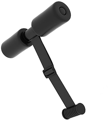 Sosoport Sit-up Assistant Device Foam Nylon Adjustable Height Crunches Aid for Home Exercise Space-saving Abdominal Fitness Equipment Core Strength Training Tool