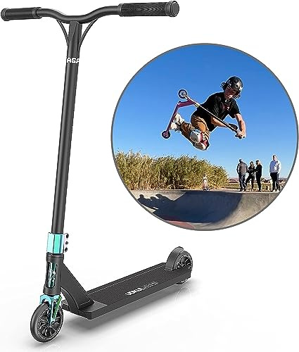 VOKUL K1 Pro Scooters - Stunt Scooter | Trick Scooter - Intermediate and Beginner Freestyle Scooter for Kids 8 Years and UP,Teens and Adults -Quality Kick Pro Scooter for Boys and Girls (Neo-Black)