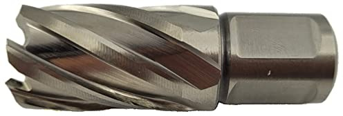 WRS Präz.-Kernbohrer aus HSS, 30 mm Schnitttiefe, 19 mm Weldonschaft, Größe: 35,0 mm Ø