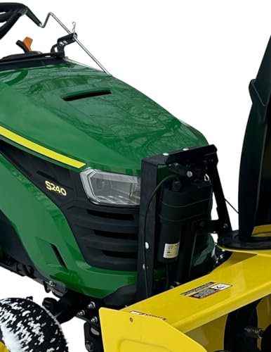 Push Industries 118.555 Elektrohebebühne für John Deere Einsatz mit Traktor der Serie 100/S240 für 700AM Schneefräse (ersetzt LP68150) - Ein echter Schulterschoner