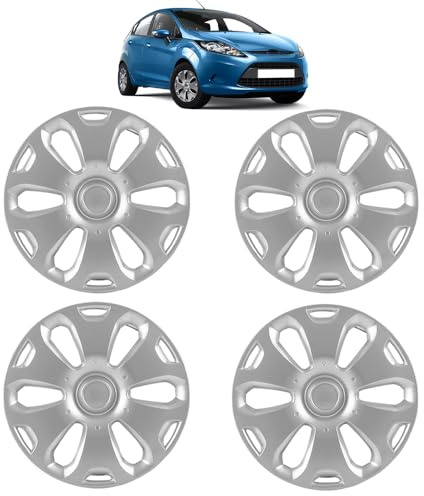 ROBUST 4 Pcs 14 Inch Wheel Trim Hub Cap Cover for Ford Fiesta Ka 1513034 1513034 8V21 1130 EA 8V211130EA 2008 Onwards