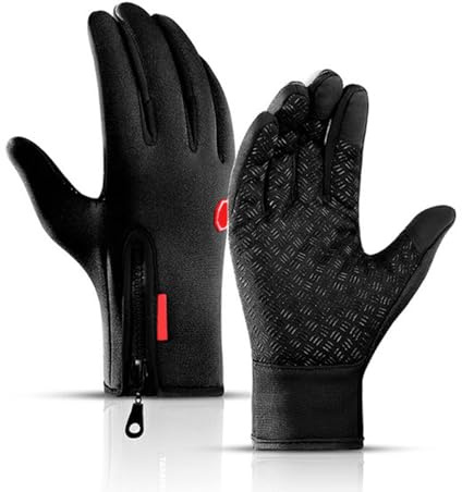 Nexoria Freezer Thermo Handschuhe, Thermohandschuhe Winter Herren Warme Winterhandschuhe Mit Wasserabweisender Beschichtung Thermo Handschuhe Herren for Fahrrad Snowboard Sports