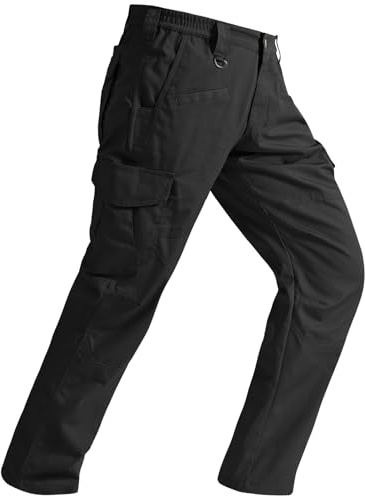 SPOSULEI Cargohose Herren Leichte Outdoor Wanderhose Arbeitshosen Männer Ripstop Taktische Hose Sommer mit Multi Taschen