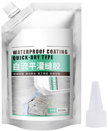 Rapid Set Cement - Ready To Use Cement Filler | Repairing Cracks And Sealing Joints, 500ml Concrete Bonding Agent, Wear-Resistant Quick-Drying Crack Sealing Glue For Exterior Wall Stone Floor Wood