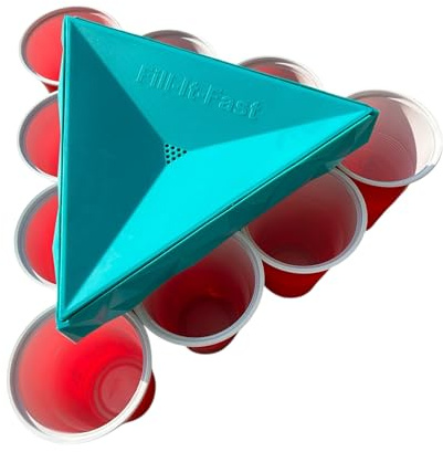 Deggelbam Beer Pong Cup Filler – El accesorio definitivo para fiestas Fill it Fast!