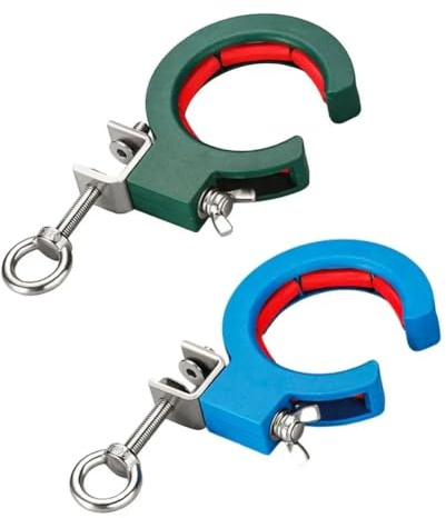 Flaroey 2 piezas de polea para puente pasacables para garaje, techo, cableado integrado, guía para cables, fijación, herramienta auxiliar