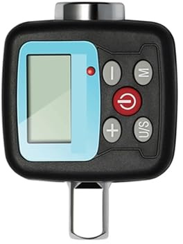 NGBFF Clé dynamométrique numérique, Clé dynamométrique numérique professionnelle 1/4'' 3/8'' 1/2'' Clé dynamométrique électronique Adaptateur de couple(GN30)