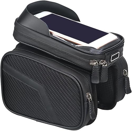 Fahrrad Rahmentasche für Riese Müller Load Supercharger Homage Charger | Wasserdicht Leichte Reißfest Fahrradtasche, Rahmentasche Oberrohrtasche