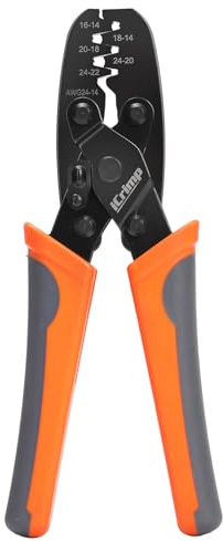 iCrimp IWS-1424A Non Insulated Open Barrel Terminal Crimper AWG24-14