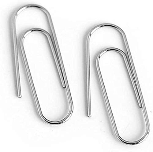 Paper Clip Cartilage Small Hoop Earrings for Women Girls S925 Sterling Silver Fashion Minimalist Punk Goth Safety Pin Dangle Drop Thin Huggie Hoops Lightweight Personalized Gifts Daugther
