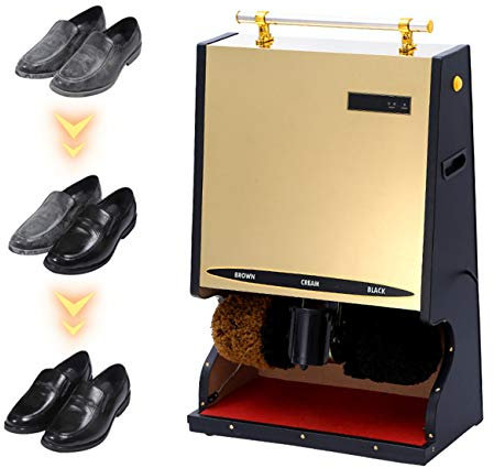 ZhiLianZhao Macchina Lustrascarpe, Elettrico Macchina Lustrascarpe, Scarpe Manutenzione Infermieristica, Adatte per L'atrio Dell'hotel
