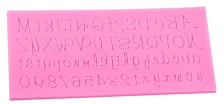 Stampi Per Pasta Di Zucchero Stampo Per Torta In Silicone Alfabeto Numerico Stampo Per Fondente Stampo Per Argilla Decorativa Fai-Da-Te