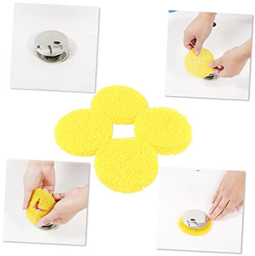 Homoyoyo 12pcs Anti-clogging Hair Catcher Kitchen Sink Filter Large Elastic Drain Hair Floor Drain Cover for Bathroom and Kitchen Use