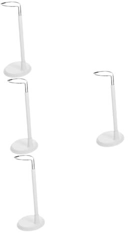 ifundom 4stücke Doll Support Holder Mit Verstellbarem Standfuß Stabiler Puppenständer Für Figuren Und Bjd Für Schreibtisch Und