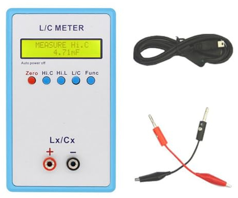 Condensateur Inductancemètre LC-200A Multimètre numérique Testeur L/C Handheld avec écran d'affichage