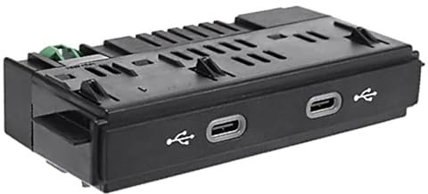 yabaikekeji Accessori automobilistici Per MK2 2017 2018 Auto Type-C Presa Anteriore Posteriore Adattatore USB 5NA035736 Doppio Tipo-C Presa