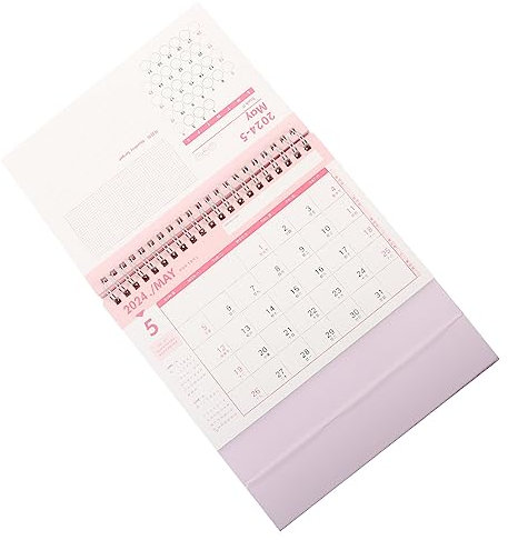 Sewroro Büro Stehkalender Dekorativer Tischkalender Für Zuhause Und Büro Praktischer Monats-kalender Mit Schöner Gestaltung Für Schreibtisch Und Planung