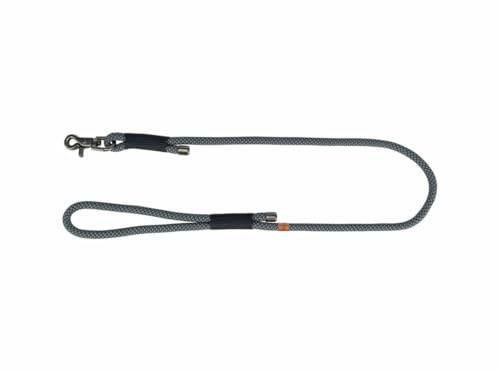 TRIXIE Soft Rope Leine, XS-S, 1,20 m/ø 6 mm, Schwarz/Grau