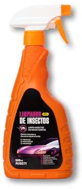 BESCH Limpiador de Insectos para Coche 500ml Elimina Inseactos sin Dañar la pintura ni Marcas - Limpia Mosquitos Profesional Alto Rendimiento
