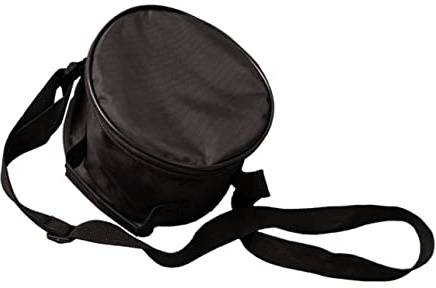 AKOOSY Paquet Bandoulière Noir pour Tambour à Languette en Acier 8 Pouces, Double Sangle Rembourrée, Pochette de Rangement Portable pour Instrument de Percussion Ethereal, Accessoire