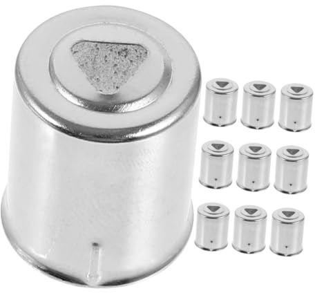 FUNNETOYU Tapas de Magnetrón de Microondas 10 Accesorios Resistentes para Horno Microondas de Hierro Orificios Triangulares Transmisión de Señal Estable para Uso Doméstico y Profesional