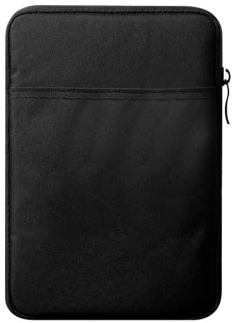 Sleek And Stylish E-Book Bag Easy To Carry Well Protection Protective Bags For Kindles Exterior Pocket Zip Closure black 6inch