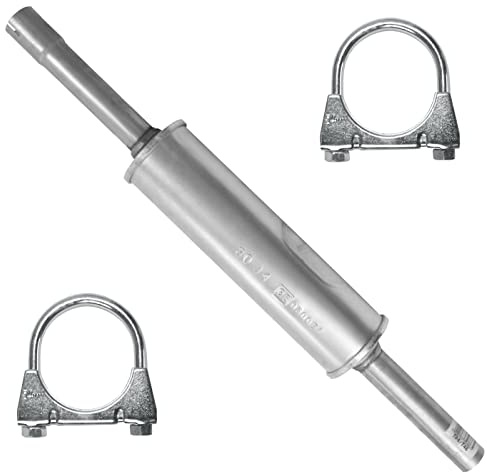 POLMOstrow Auspuff für VW Golf 3 III 1991-1999 | Mitteltopf, Motoren: 1.4 - 1.6 - 1.8 - 1.9 D | Cabrio, Fließheck, Kombi
