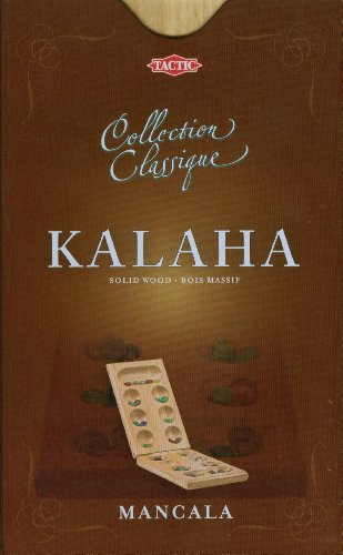 Tactic Games Classic Collection: Kalaha Mancala - Wooden