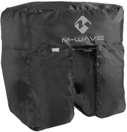 M-Wave Unisex – Erwachsene Regnhætte Protect REGENSCHUTZ F R AMSTERDAM TOURISMUSTASCHEN SET, Schwarz, Ca: 34 x 17 32 cm EU