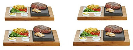 Produits officiels SteakStones - Économisez 28 € sur quatre ensembles de steakStones SteakStones Steak, côtés et sauces - La meilleure façon de déguster un steak sur la pierre.