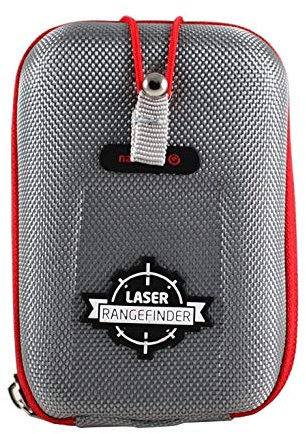 Navitech Grey EVA Hard Case/Rangefinder Cover Compatible With Suaoki 600m Digital Laser Rangefinder