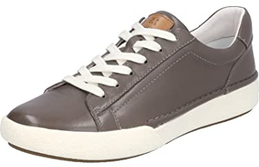 Josef Seibel Damen Low-Top Sneaker Claire 01,Weite G (Normal),Wechselfußbett,schnürer,Halbschuhe,straßenschuhe,grau,39 EU
