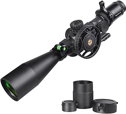 WestHunter Optics WHI 4-16x50 SFIR FFP Precisión Miras Telescópicas, Exclusivo para Competiciones Deportivas de Larga Distancia| Picatinny Kit A